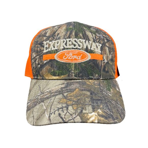 Ford Expressway Trucker Snapback Hat Cap Realtree Camo - Picture 9 of 9